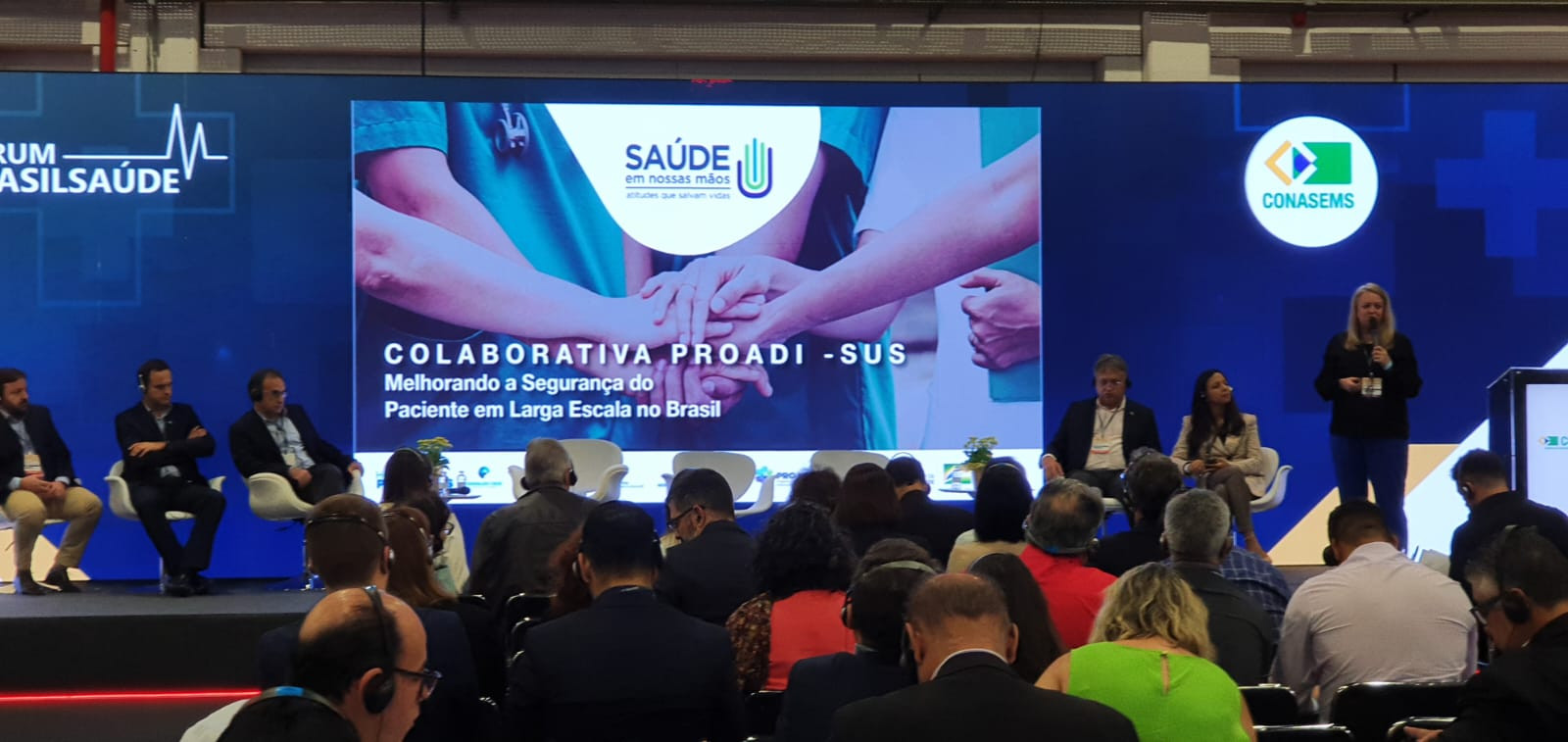 Lideranças e representantes do PROADI-SUS compartilham importantes resultados do programa no evento Medical Fair Brasil 2022