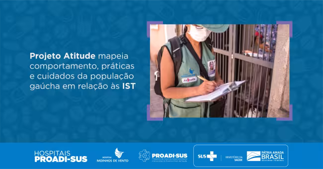 Estudo para mapear IST no Rio Grande do Sul começa testagens em Porto Alegre e na Região Metropolitana 