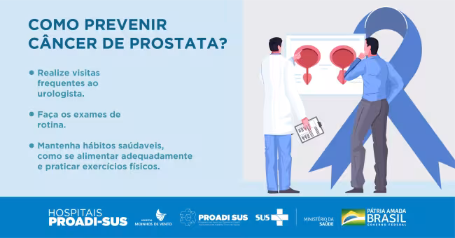 PROADI-SUS planeja desenvolver projeto para aumentar precisão no diagnóstico do câncer de próstata para melhorar qualidade de vida do paciente do SUS