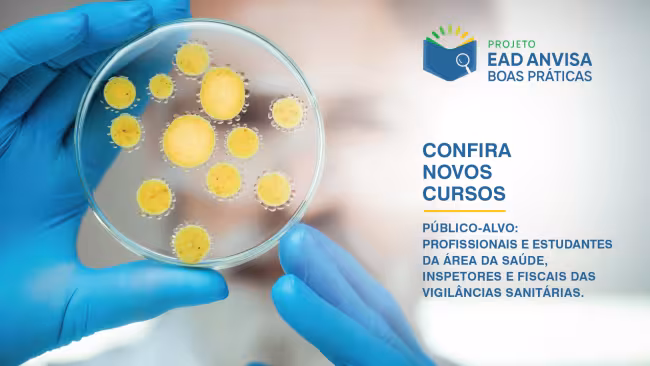 Novos cursos EAD qualificam profissionais da saúde para inspeções sanitárias